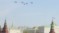 Москва: Военно-воздушный парад над Кремлем в День Победы