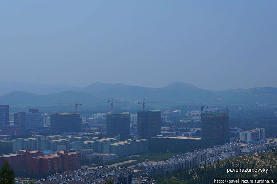Китай в промышленном смоге — регулярное явление Цзинань, Китай