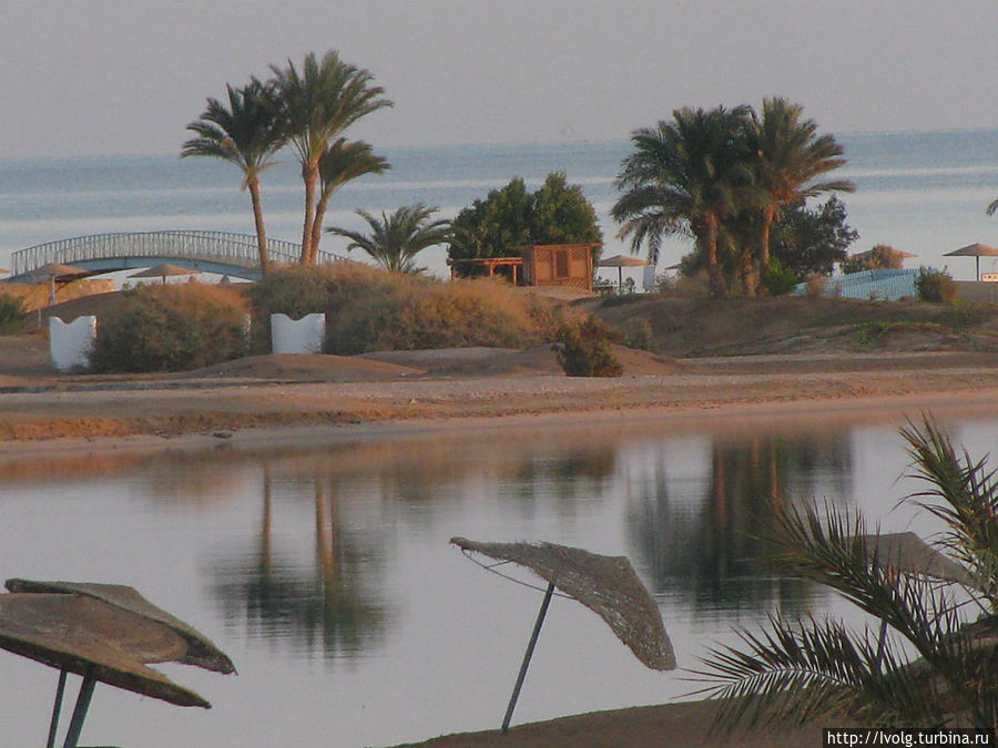 Дальний вид на море Эль-Гуна, Египет