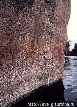 наскальные рисунки в местечке Верла