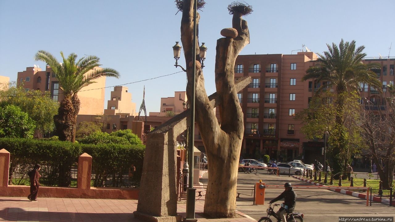 Шумный город Марракеш Марракеш, Марокко