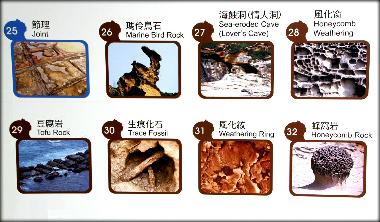 Обнаженная история Земли — геологический парк Ехлиу Йехлиу Геологический Парк, Тайвань
