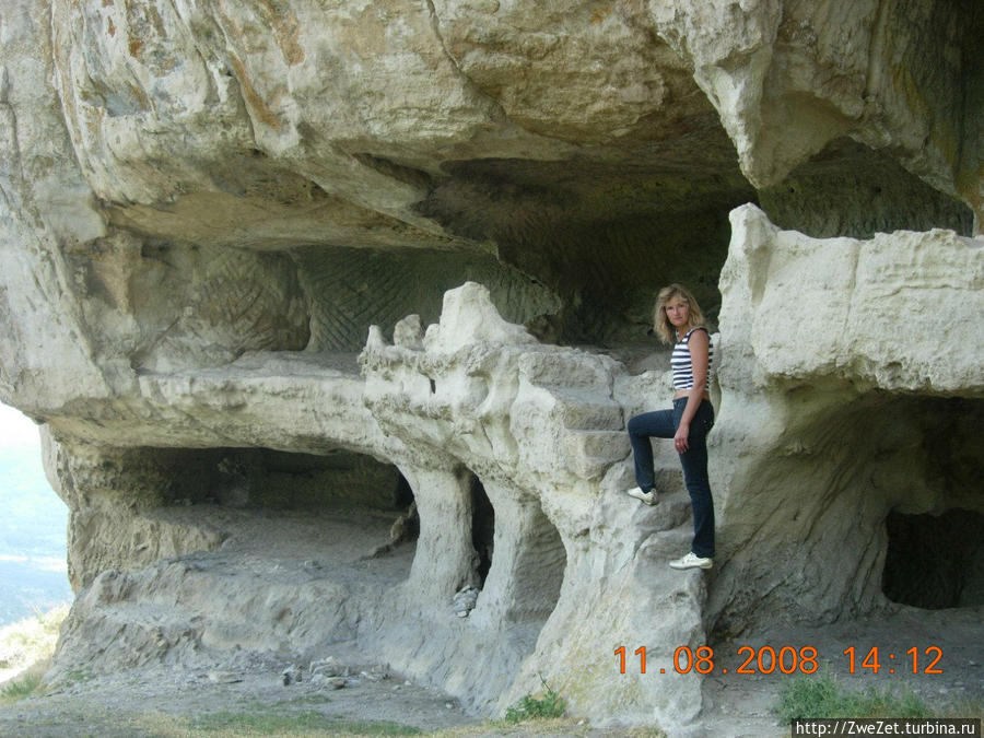 пещерный город Тепе-Кермен Республика Крым, Россия