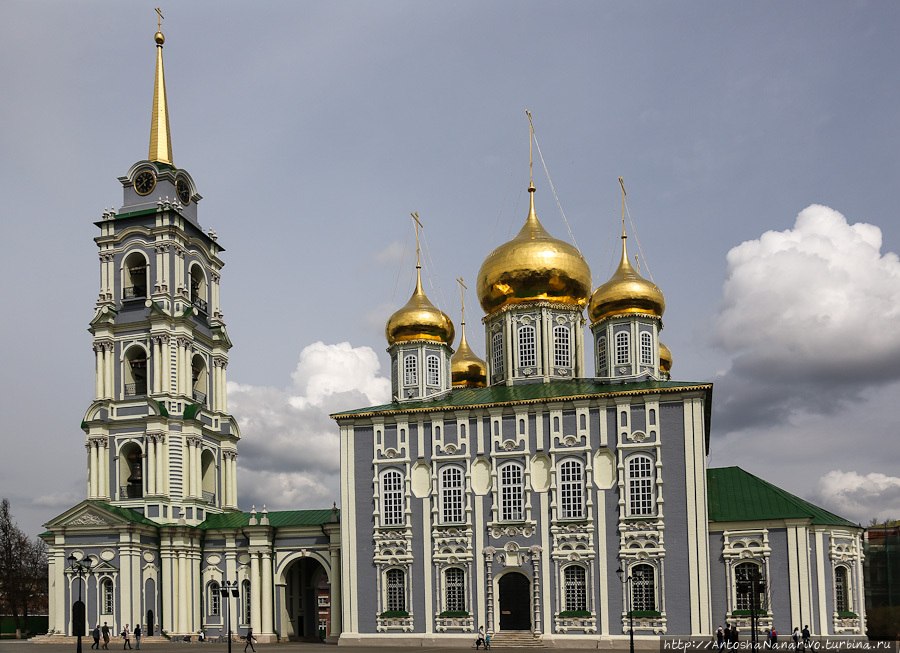 Успенский собор Тульского кремля. Построен в 1762-1766 годах. Тула, Россия