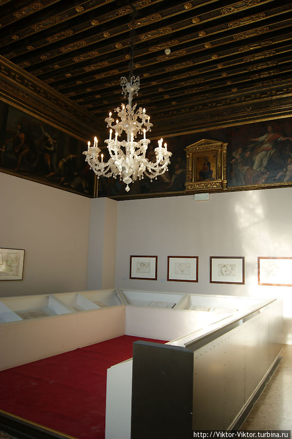 Резиденция правителей Венеции – третий взгляд внутри Венеция, Италия