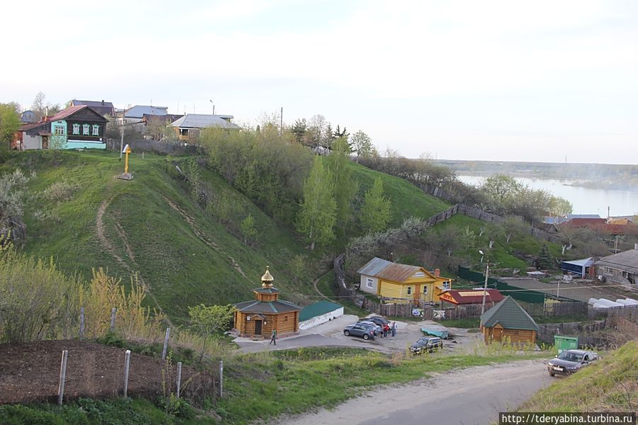 Вид села Карачарово — родина Ильи Муромца. Говорят, в нем до сих пор живут потомки богатыря