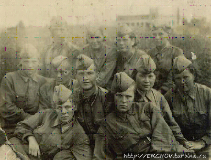 Зенитчицы 62-ого дивизиона. Фото из интернета. Углич, Россия