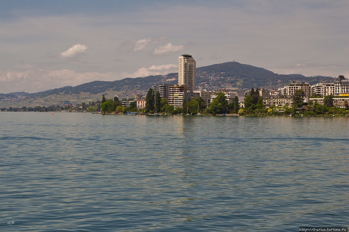 Женева — Монтре — Набережная Монтрё, Швейцария