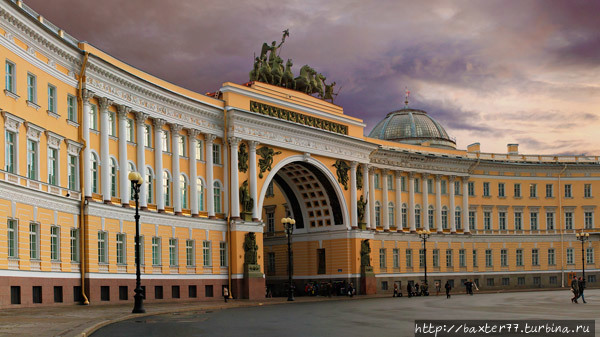 Арка Главного штаба Санкт-Петербург, Россия