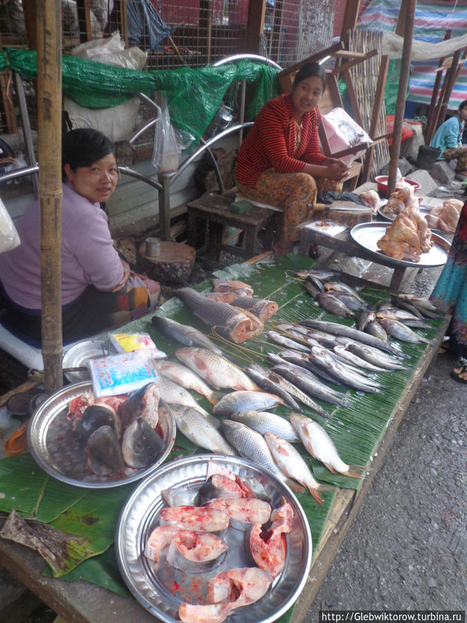 Городской рынок Таунджи, Мьянма