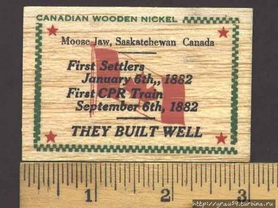 Деревянные деньги Великобритания