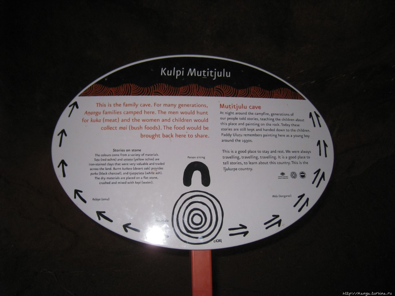 Скала-монолит Улуру (Айрес-Рок) Улуру — Ката-Тьюта Национальный Парк, Австралия