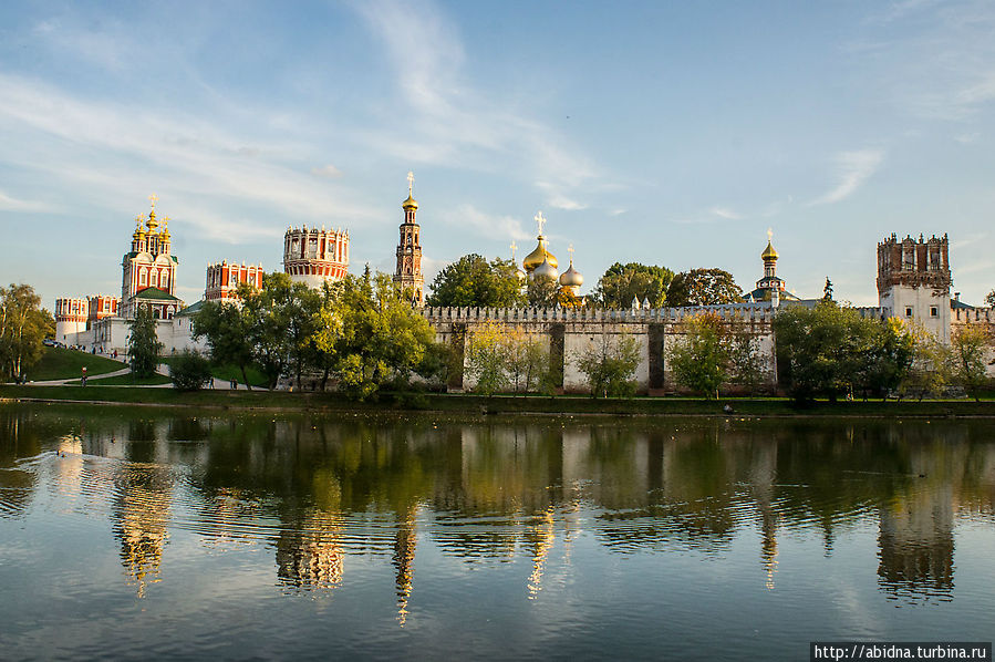 Закат у Новодевичьего Москва, Россия