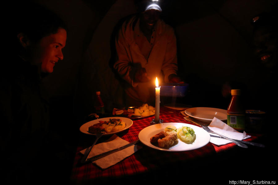 Романтический ужин на Килиманджаро Танзания