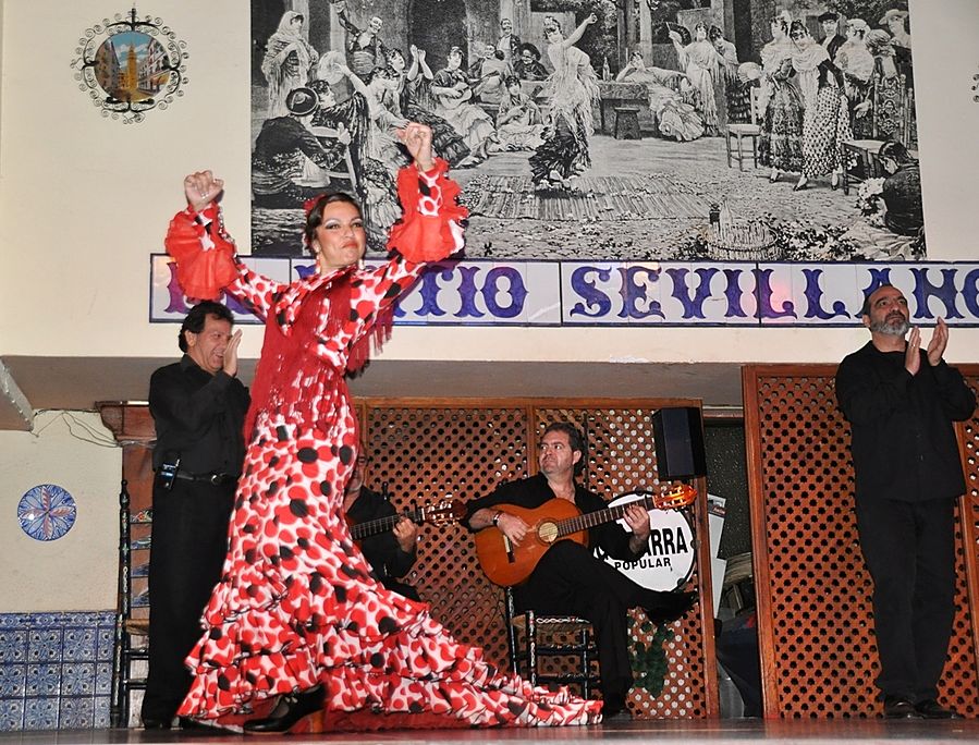 На фламенко Севилья, Испания