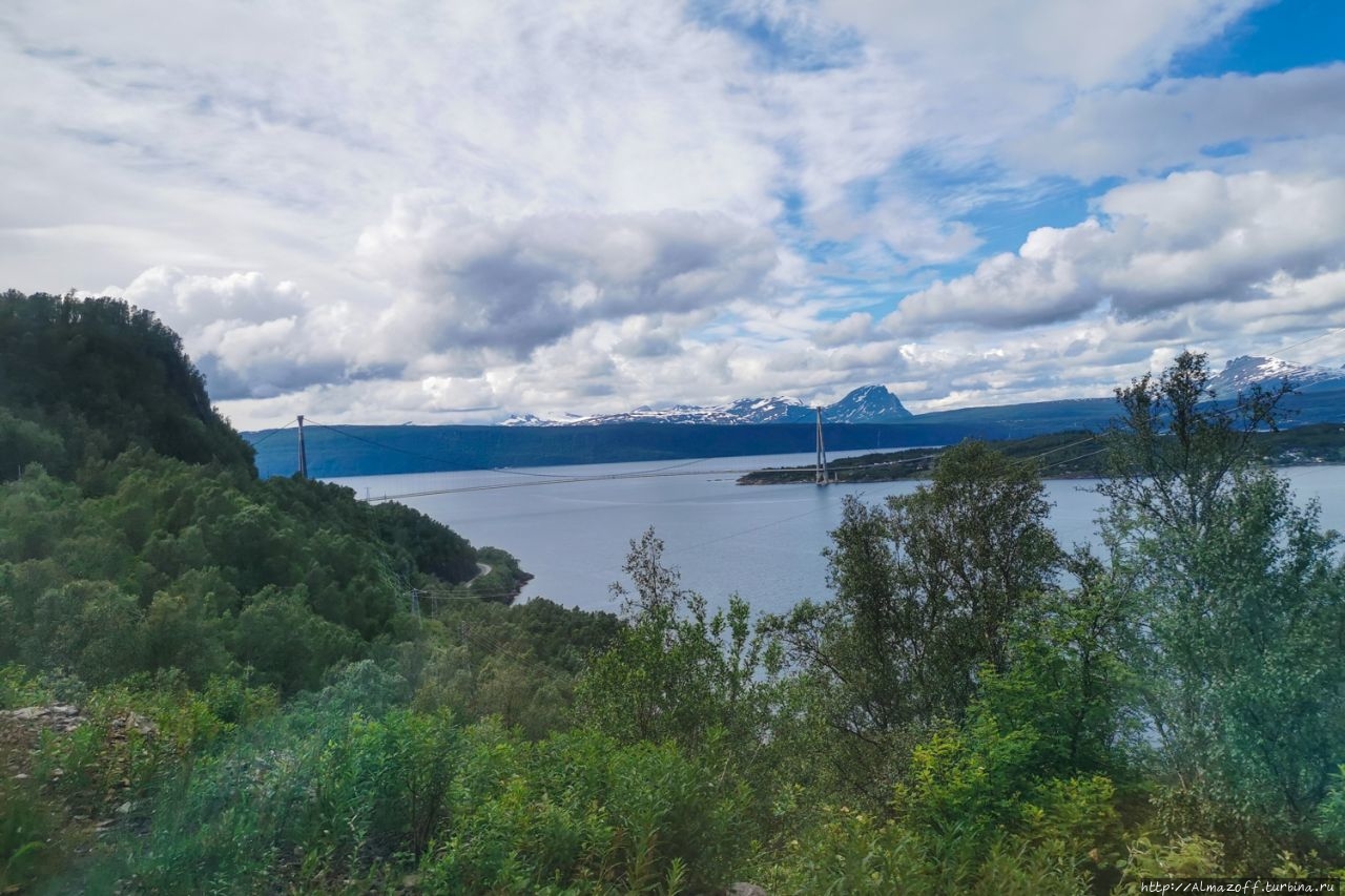 Самая живописная железная дорога из Швеции в Норвегию Бйорклиден, Швеция