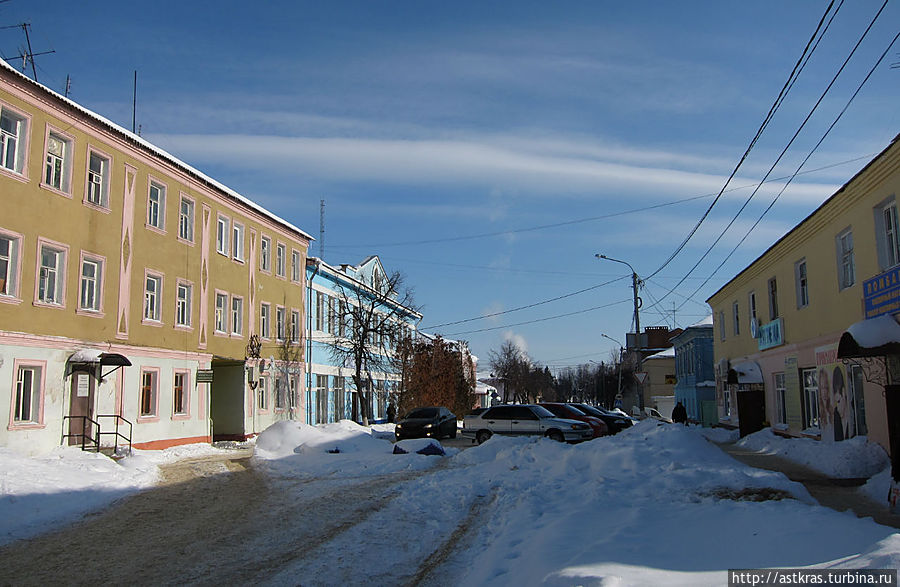 Прогулка по зимнему Зарайску Зарайск, Россия