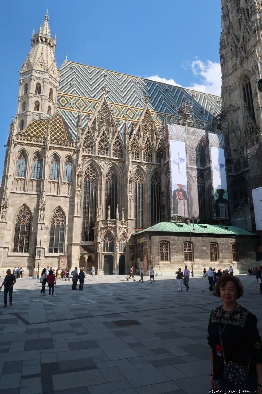 Собор Святого Стефана в Вене — католический собор, национальный символ Австрии и символ города Вены. Вена, Австрия