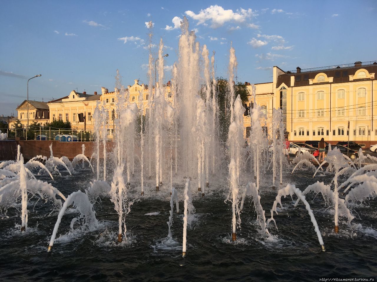 Петровский фонтан Астрахань, Россия