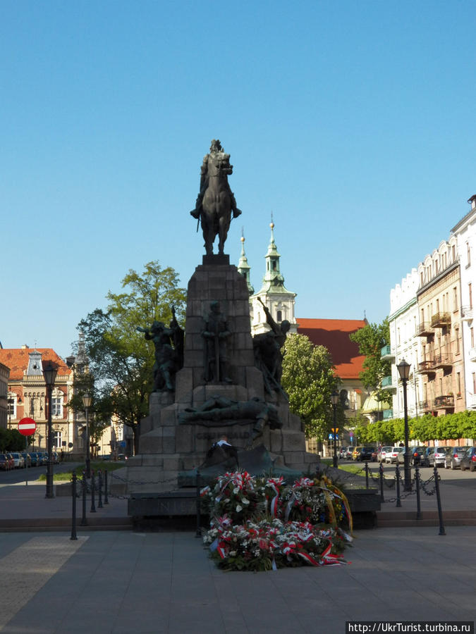 Площадь Матейко Краков, Польша