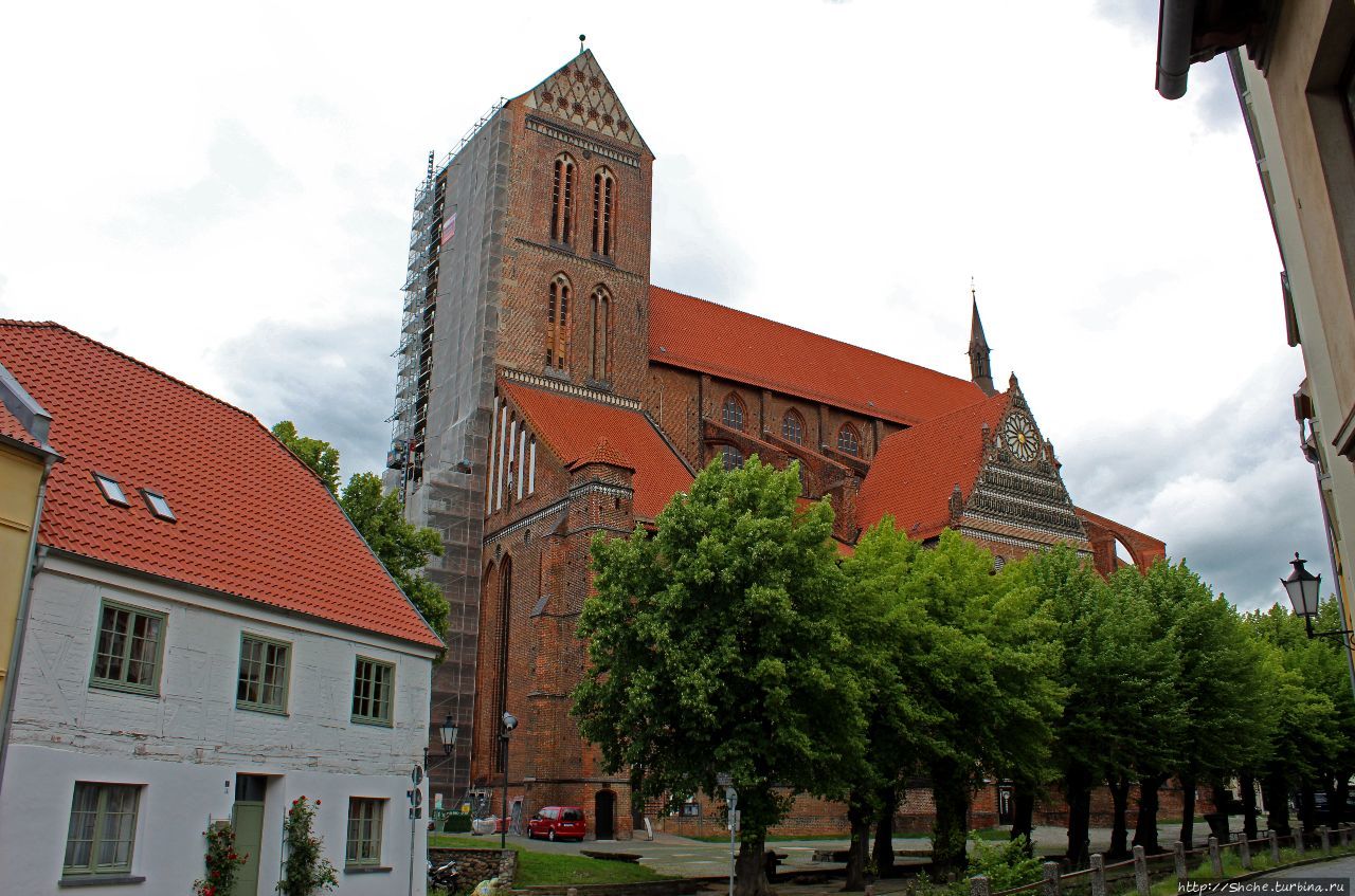 Исторический центр города Висмар Висмар, Германия