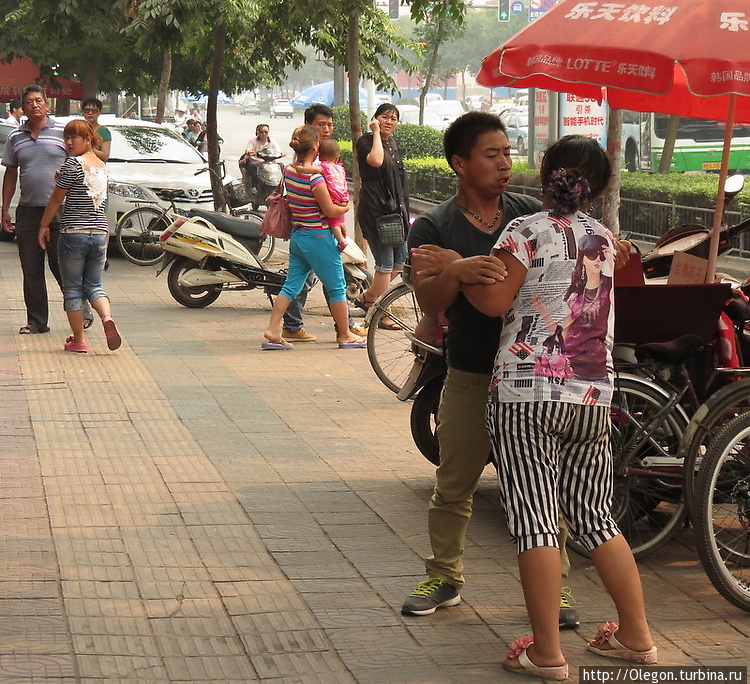 Драки на улицах китайских