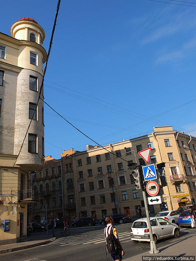 Симпатичности Петроградской стороны Санкт-Петербург, Россия