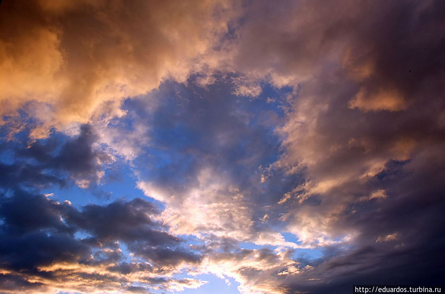 И два мощных заката... Красноярский край, Россия