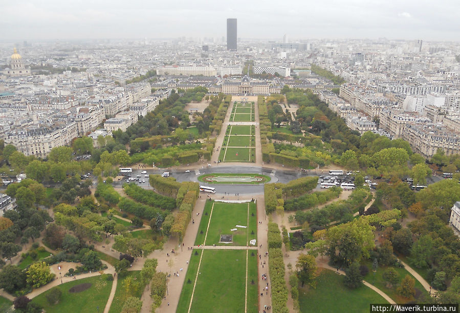 Как прекрасна панорамма Парижа... Париж, Франция