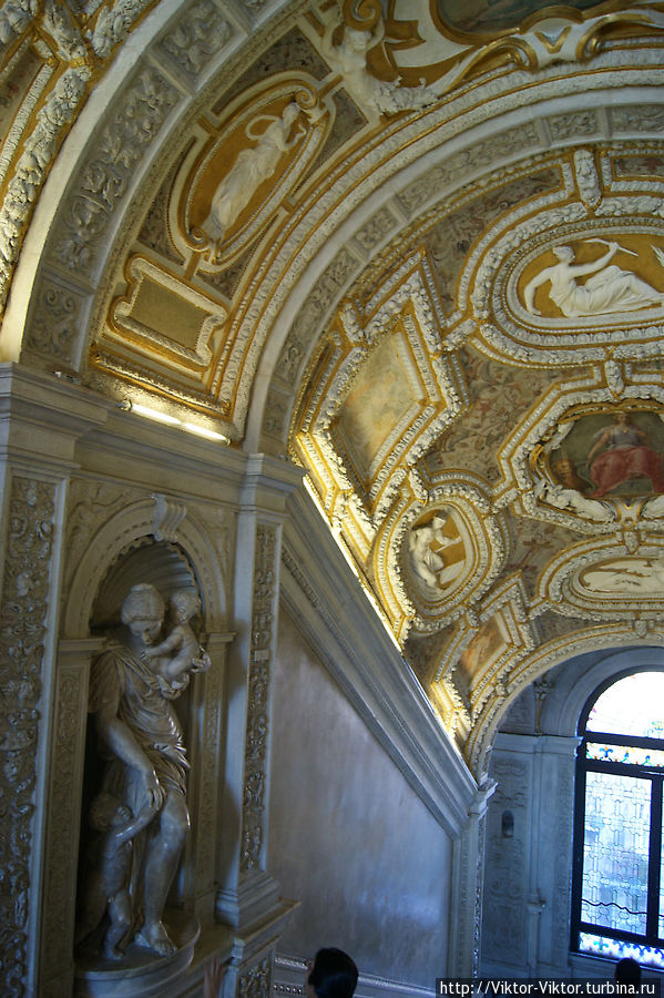 Резиденция правителей Венеции – первый взгляд внутри Венеция, Италия