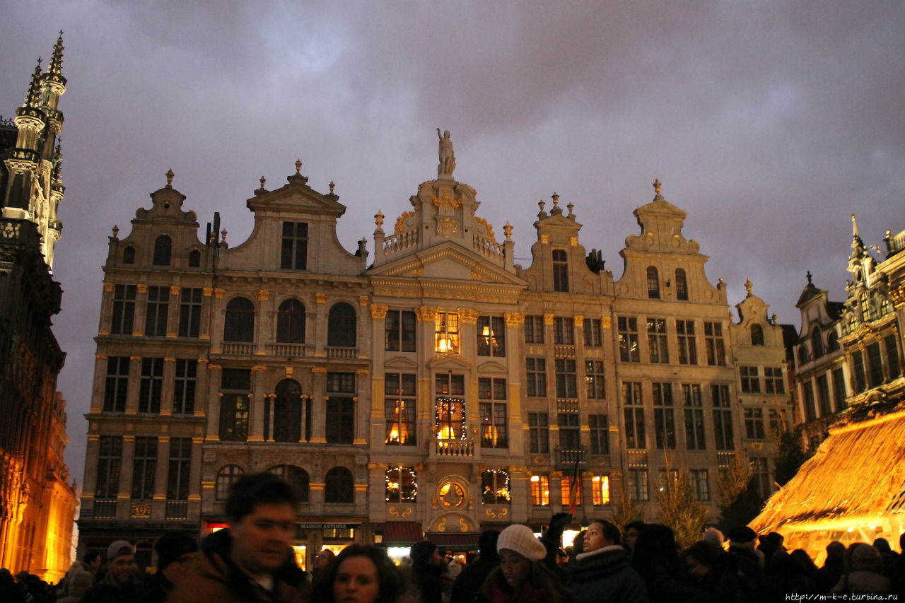 Брюссель перед Новым Годом. Короткая прогулка Брюссель, Бельгия