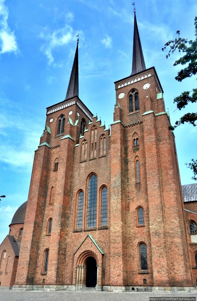 Кафедральный собор Роскилле - усыпальница датских королей