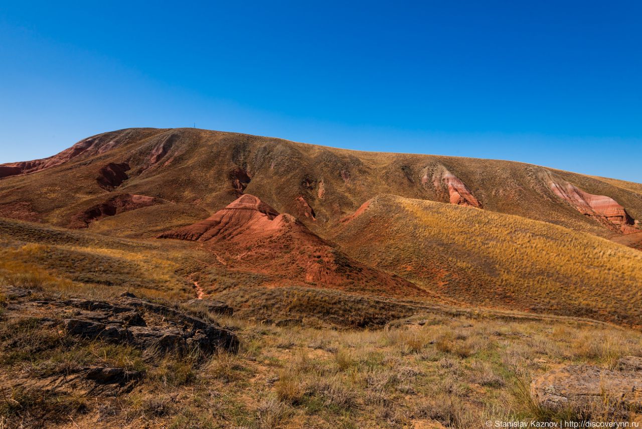 Гора Богдо: оттенки выжженой солнцем земли Верхний Баскунчак, Россия