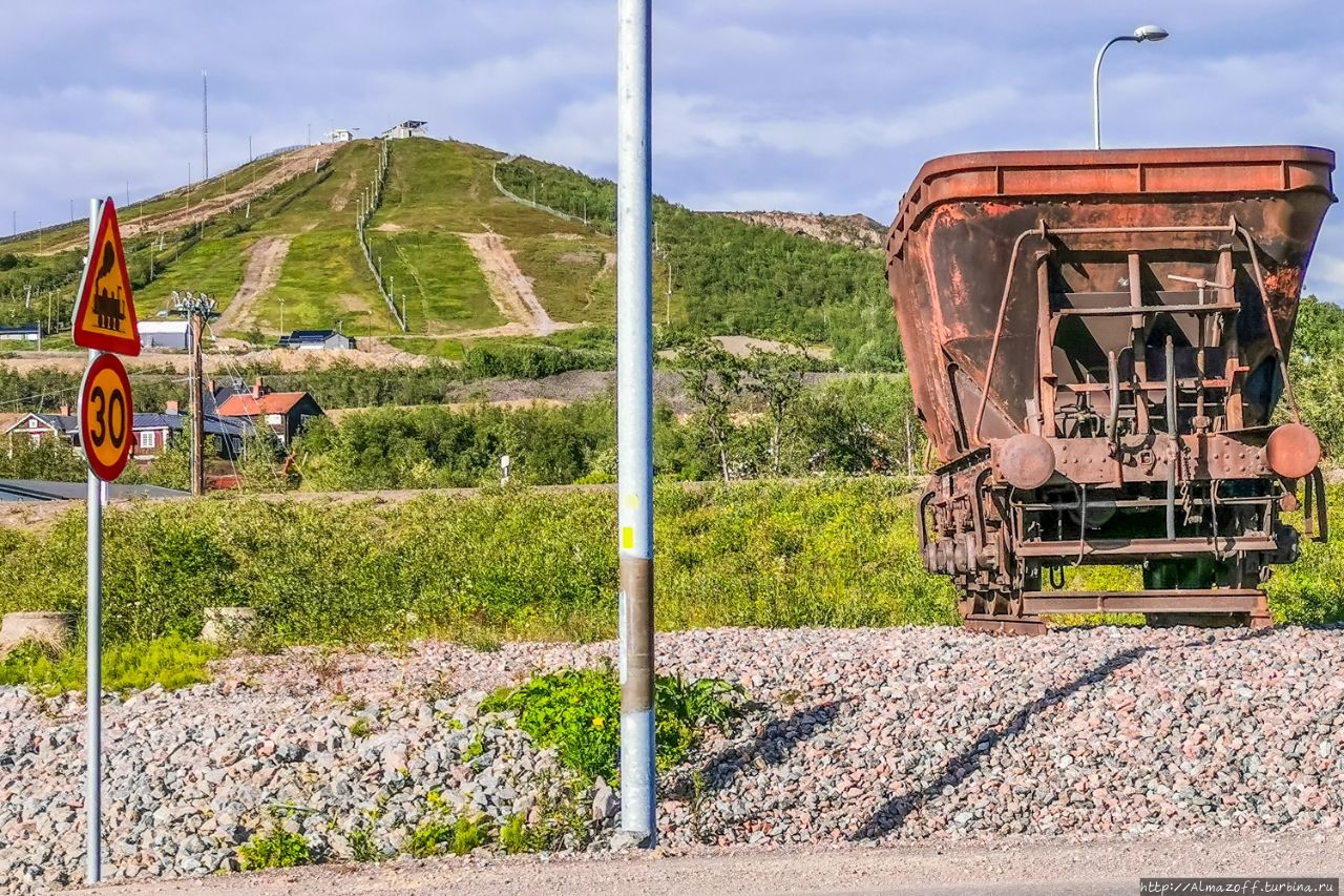 Отдых в шахтёрском городке перед восхождением на Кебнекайсе Кируна, Швеция