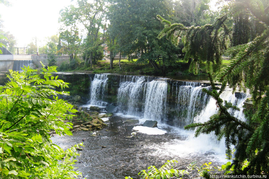 Живописный водопад Кейла-Йоа Кейла-Йоа, Эстония