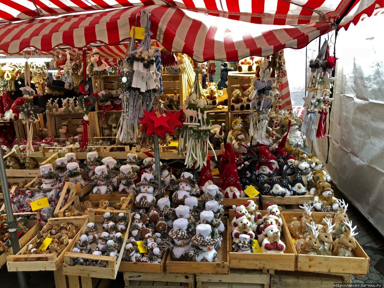 Центральная рыночная площадь Нюрнберг, Германия