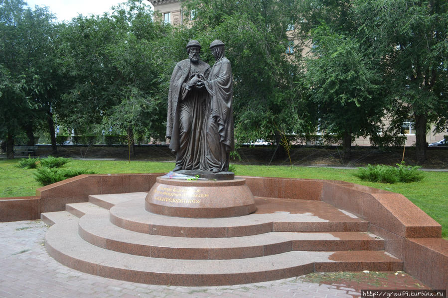 Памятник Петру и Февронии Волгоград, Россия