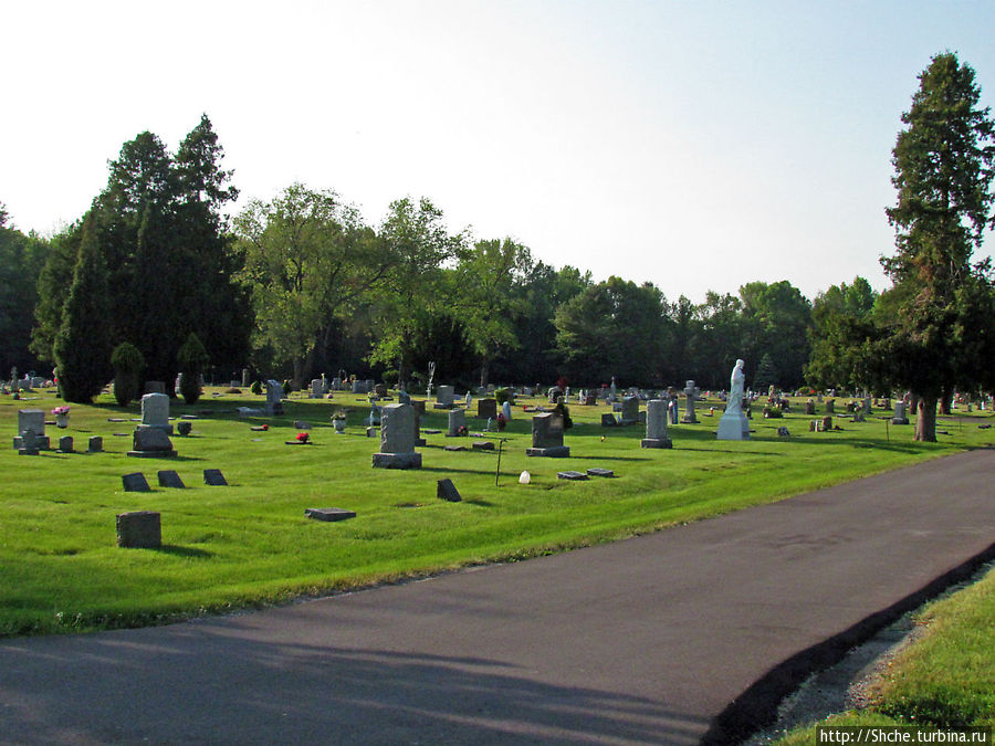 Городок на озере Гурон Пинконнинг, CША