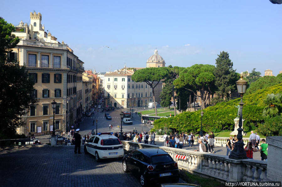 Капитолийская площадь Рим, Италия