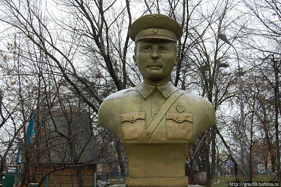 Бюсты в Парке-музее Аткарск, Россия