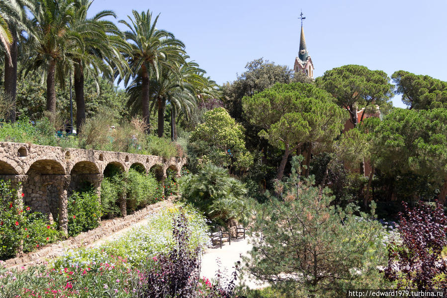 Парк Гуэля Барселона, Испания