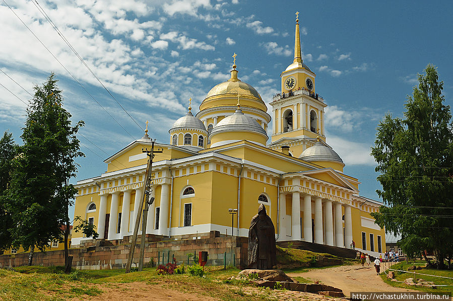 Богоявленский собор Нилово-столобенской пустыни.