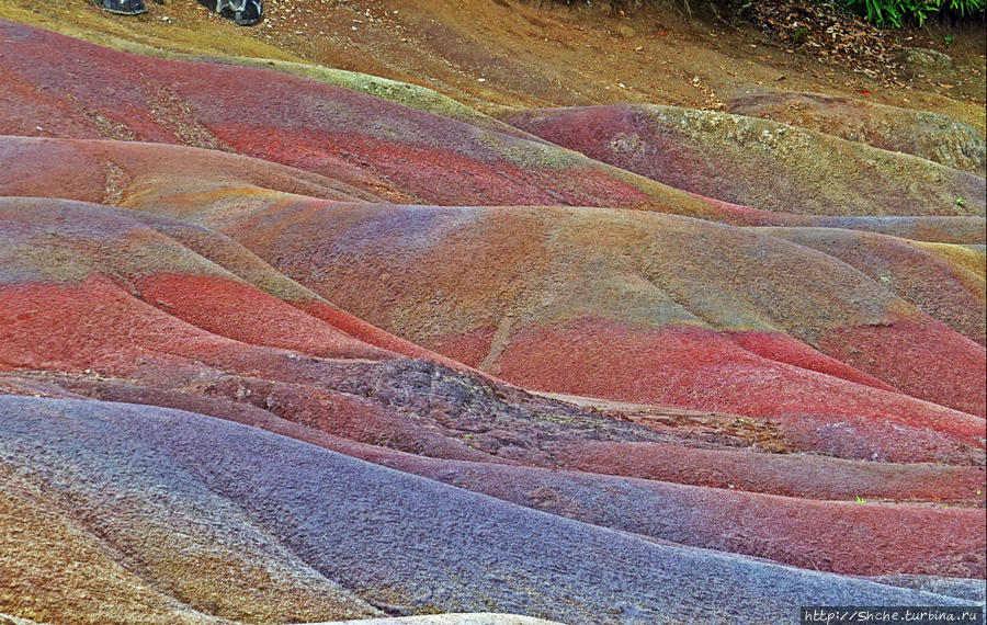 Seven Coloured Earths Шамарель, Маврикий