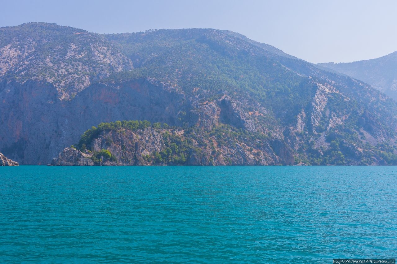 На яхте по Грин Каньону: туда и обратно Сиде, Турция
