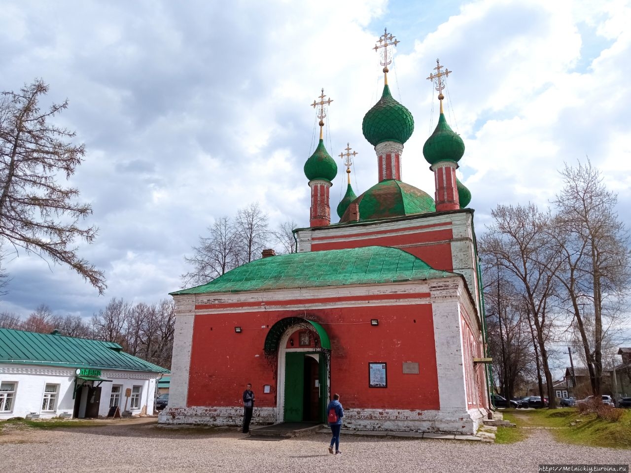 Небольшая прогулка по Красной площади Переславль-Залесский, Россия