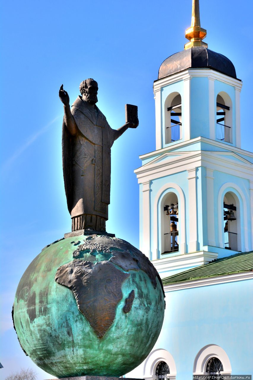 Солотча. Святой из Миры Ликийской на земном шаре