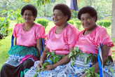 Женщины деревни Муайра в современных праздничных нарядах