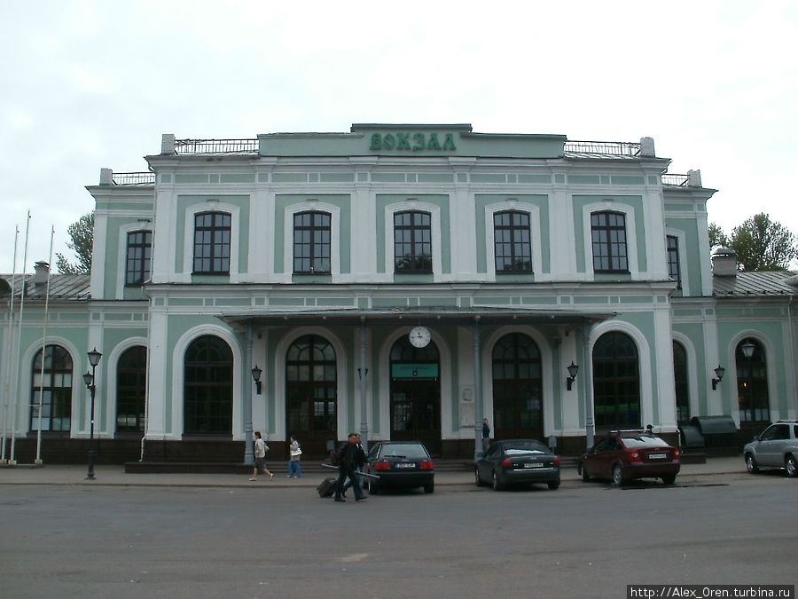 Петербурго-Варшавская железная дорога пришла во Псков 10 (22) февраля 1859 года. Псков, Россия