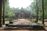 Дорога к внутренним западным воротам гопурам храма Та Сом. Фото из интернета