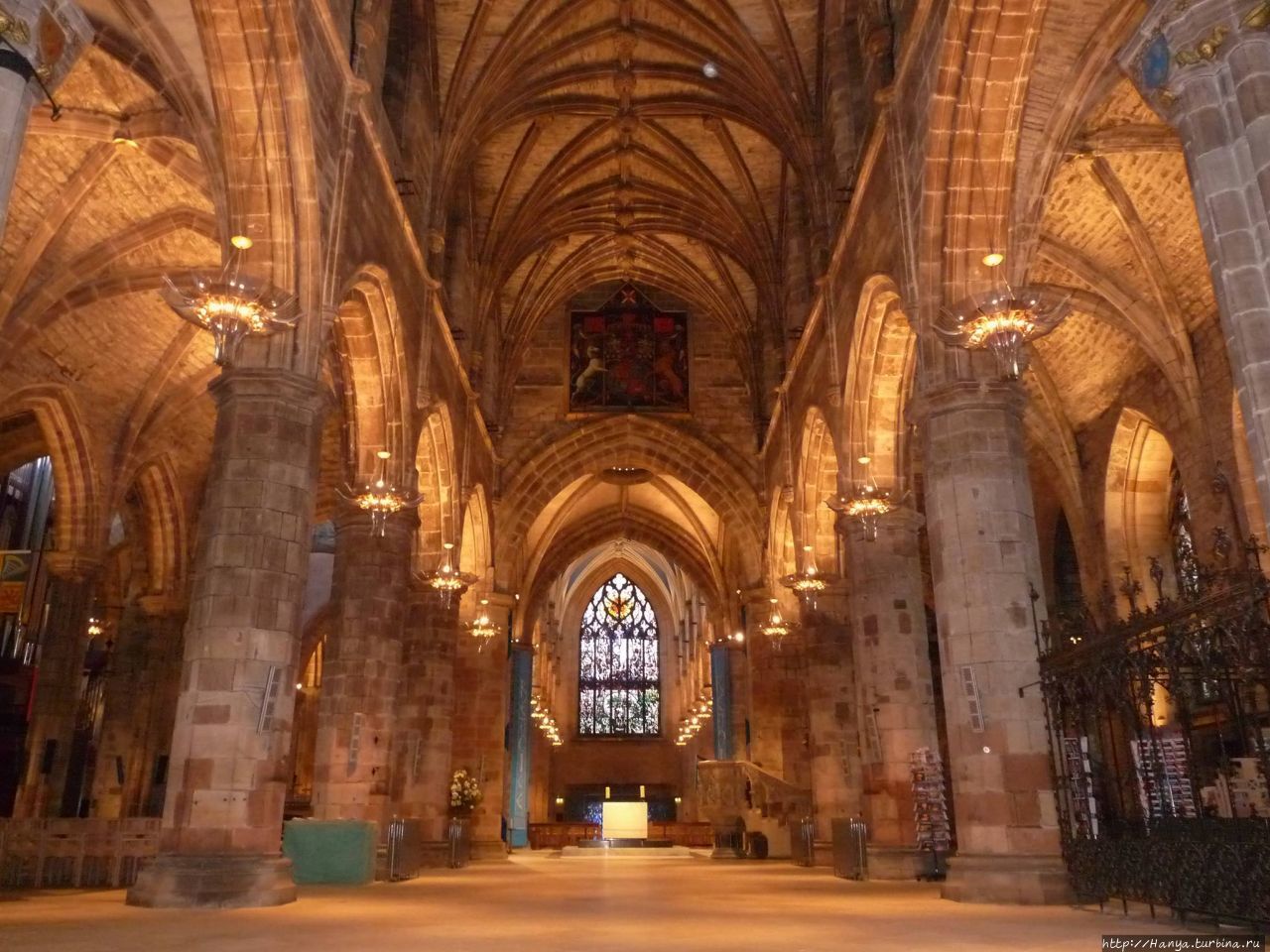 Кафедральный собор Сент-Джайлс (St Giles, Святого Эгидия), Эдинбург. Фото из интернета Эдинбург, Великобритания